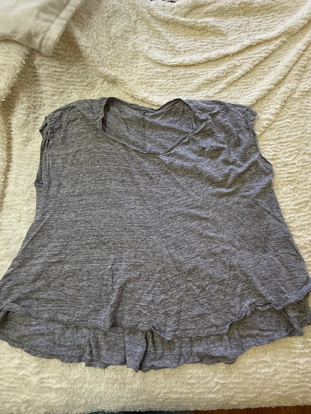 Vintage Eileen Fisher Linen Swing Top